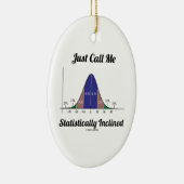 Bel me alleen statistisch geklonken (knolcurve) keramisch ornament (Rechts)