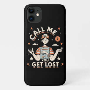 bel me als je verdwaald bent Case-Mate iPhone case