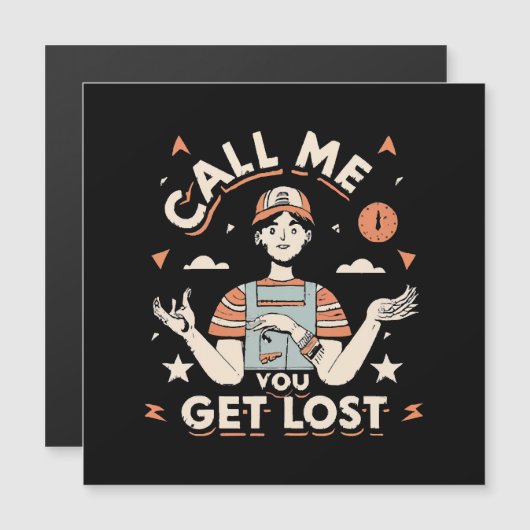 bel me als je verdwaalt (Voorkant / Achterkant)