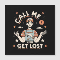 bel me als je verdwaalt