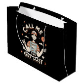 bel me als je verdwaalt groot cadeauzakje (Achterkant Gekanteld)