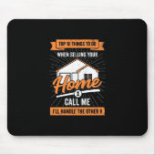 Bel me bij het verkopen van je startpunt muismat (Voorkant)