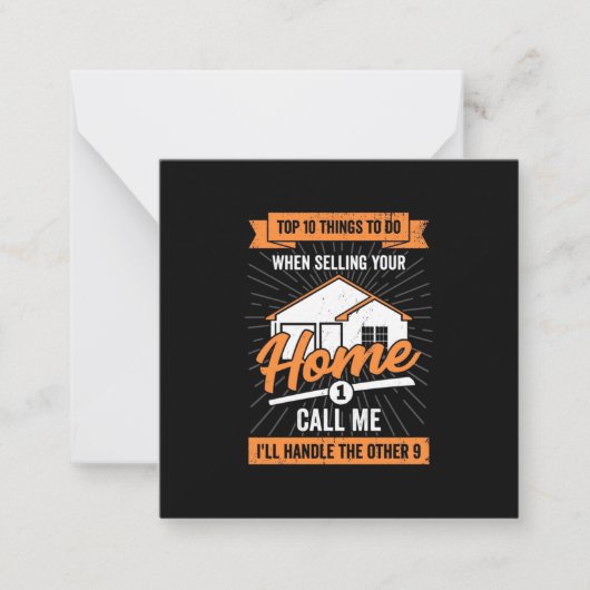 Bel me bij het verkopen van je startpunt notitiekaartje (Voorkant)