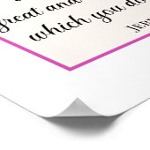 Bel me Bijbel Verse Jeremiah Christelijke Gicleé Poster (Hoek)