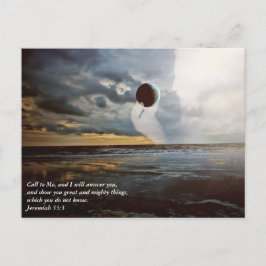 Bel me ~ Christelijke bijbelaansporing Briefkaart