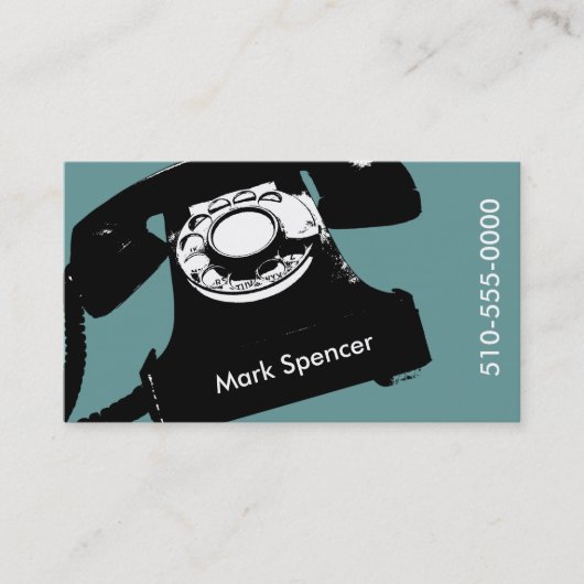 bel me contactkaartje (Voorkant)