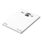 BEL ME Custom Oude Mode Telefoon Rotary Dial Notitieblok (Linkerzijde)