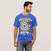Bel me Darts Bullseye T-shirt (Voorkant volledig)