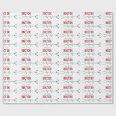 Bel me dokter cadeaupapier (Vlak)