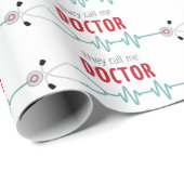 Bel me dokter cadeaupapier (Rol Hoek)