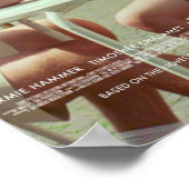 Bel me door Jouw naam alternatieve film Poster (Hoek)