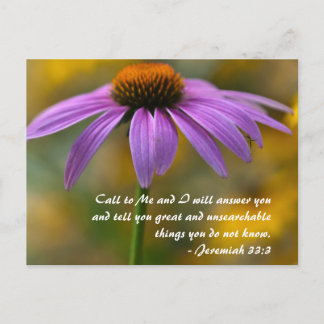 Bel me en ik zal je antwoorden en zeg je groeten. briefkaart