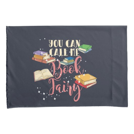 Bel me Fairy Avid Reader Kussensloop (Voorkant-Rechts)