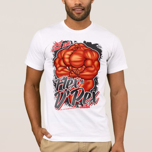 Bel me gewoon... FLEX D'PEX! T-shirt (Voorkant)