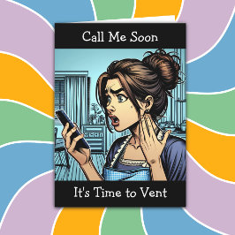 Bel me | Het is tijd om Funny Friendship te ventil Kaart