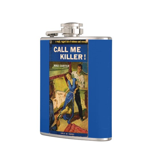 Bel me Killer pulp ficcover Heupfles (Links)