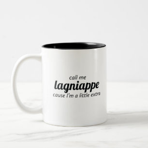 Bel me Lagniappe Tweekleurige Koffiemok