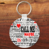 Bel me maar...misschien sleutelhanger (Voorkant)