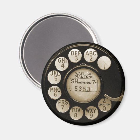 Bel me magneet (Voorkant / Achterkant)