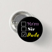 Bel me Man Button (Voorkant /achterkant)
