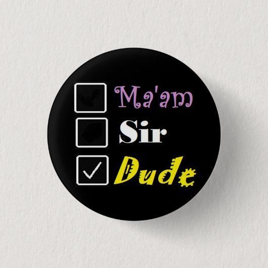 Bel me Man Button (Voorkant)
