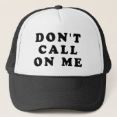 Bel me niet trucker pet (Voorkant)