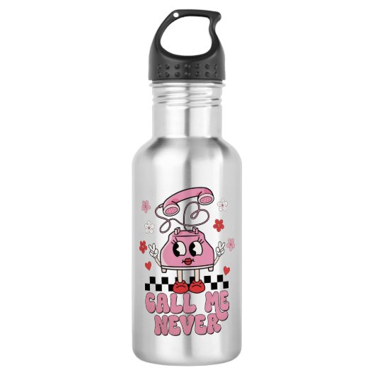 bel me nooit waterfles (Voorkant)