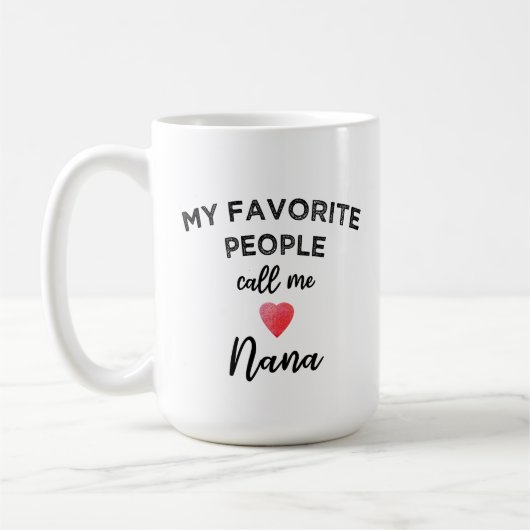 Bel me OMA Klassieke Oma Nickname Grootmoeder Koffiemok (Links)