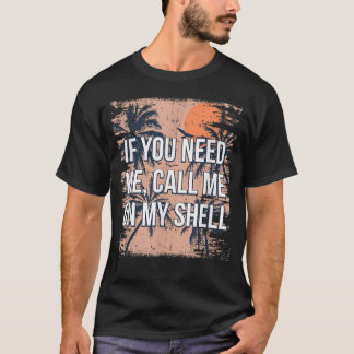 Bel me op mijn Shell Friends Beach Buddy Ocean T-shirt
