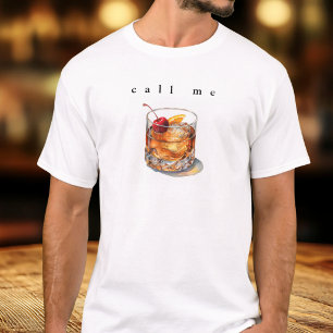 Bel Me ouderwets Fun Cocktails drankje T-shirt