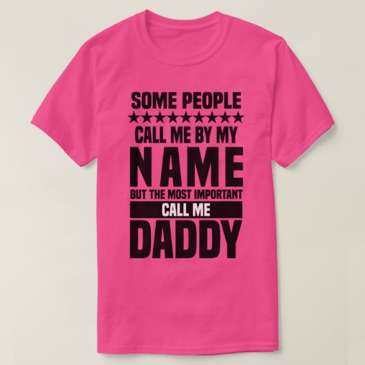 Bel me papa t-shirt (Design voorkant)
