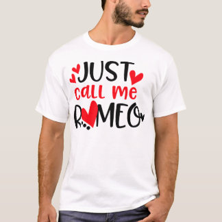 Bel me romeo t-shirt