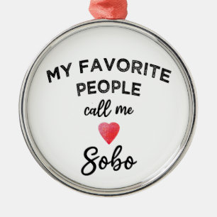 Bel Me SOBO Japanse Oma Traditionele Familie Metalen Ornament