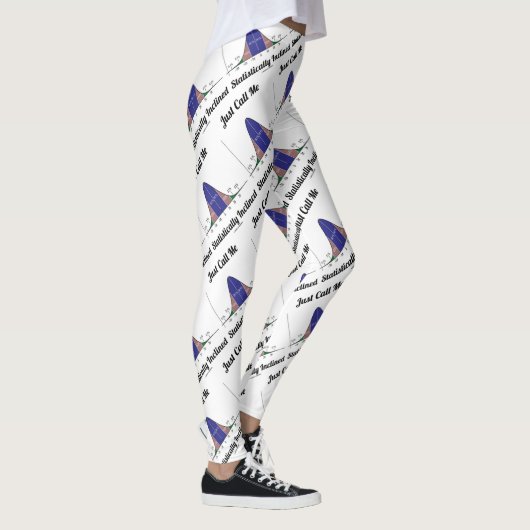 Bel me statistisch geïnlindeerde knolcurve leggings (Rechts)