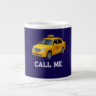 Bel Me Taxi grappig Grote Koffiekop