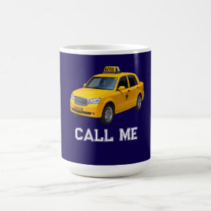 Bel Me Taxi grappig Koffiemok