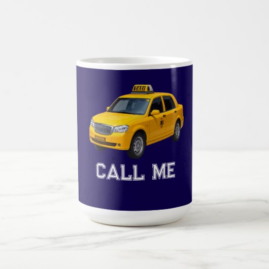 Bel Me Taxi grappig Koffiemok (Center)