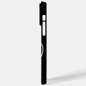 Bel me  telefoon Zwart-wit Case-Mate iPhone Case (Achterkant / Links)