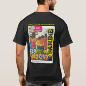 BEL ME VIDEO REMIX. Basis Donker T-shirt (Achterkant)