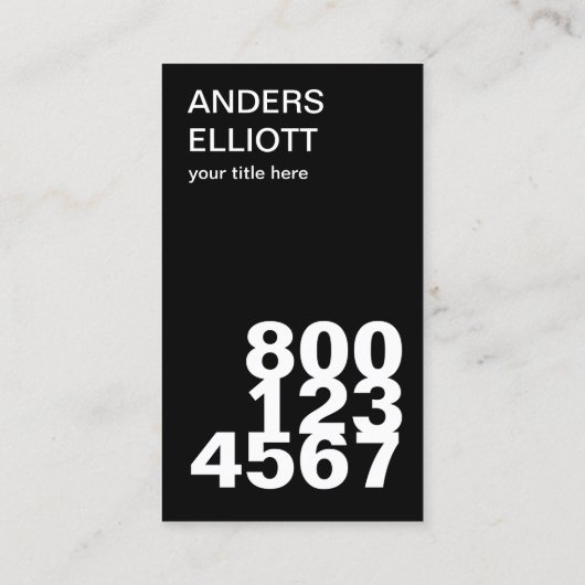 bel me. visitekaartje (Achterkant)