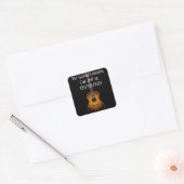 Bel me voor Guitar Lessons Promociers Vierkante Sticker (Envelop)