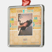 Bel MIB Metalen Ornament (Links)