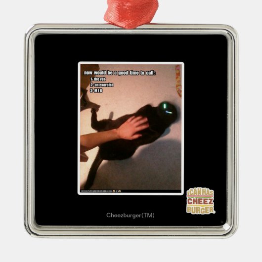 Bel MIB Metalen Ornament (Voorkant)