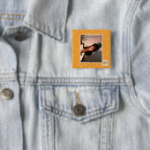 Bel MIB Vierkante Button 5,1 Cm (In situ)