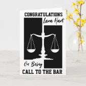 Bel naar de bar met felicitatiekaarten kaart (Gele Bloem)