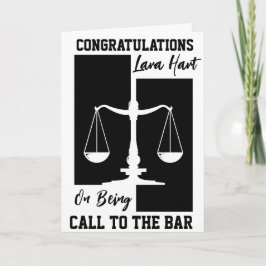 Bel naar de bar met felicitatiekaarten kaart