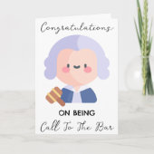 Bel naar de bar met felicitatiekaarten kaart (Voorkant)