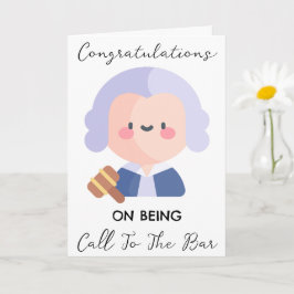 Bel naar de bar met felicitatiekaarten kaart