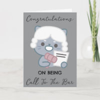 Bel naar de bar met felicitatiekaarten