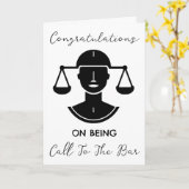 Bel naar de bar met felicitatiekaarten kaart (Gele Bloem)